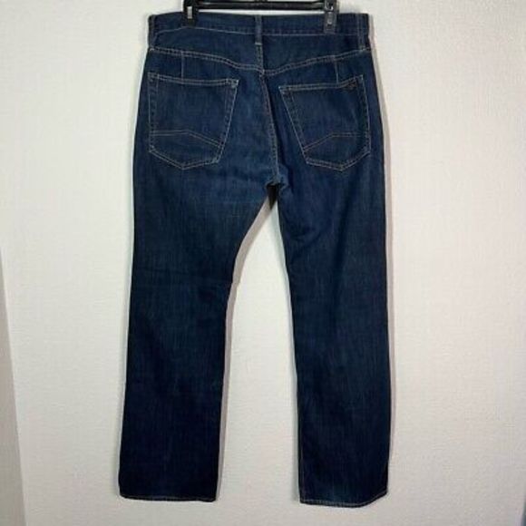 AX Armani Exchange High Rise Straight Ankle Jeans Soft Denim Women's Pants Size - Picture 2 of 8